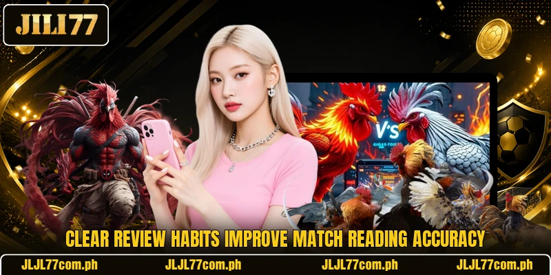 Clear review habits improve match reading accuracy Clear review habits improve match reading accuracy