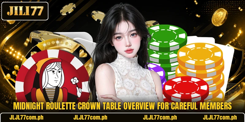 Midnight Roulette Crown table overview for careful members Midnight Roulette Crown table overview for careful members